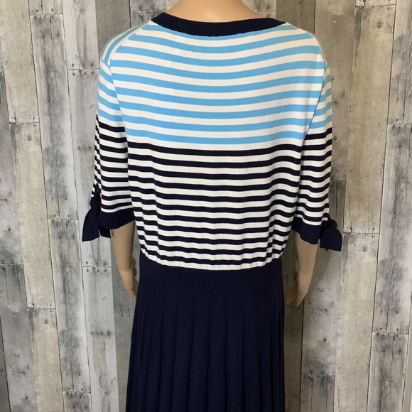 Draper James Sailor Blue Sweater Dress NWT - Picture 10 of 12